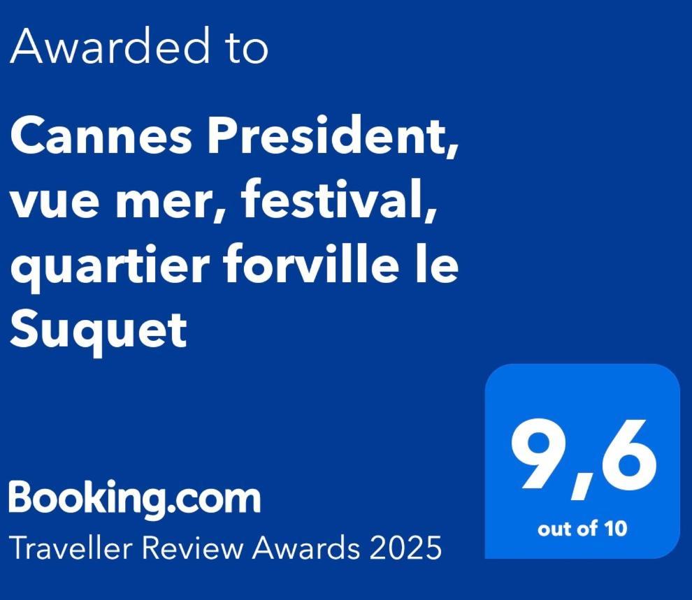 President, Vue Mer, Festival, Quartier Forville Le Suquet Cannes