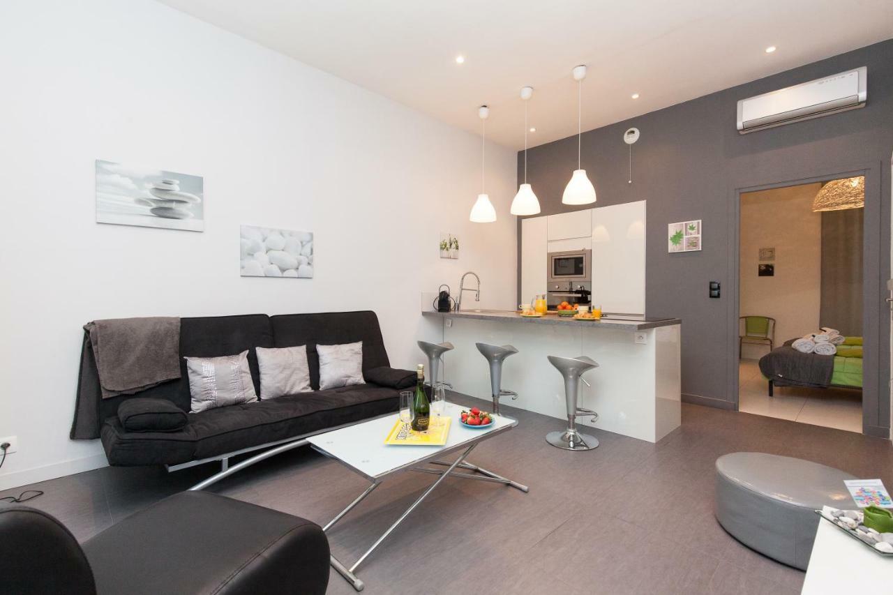 Zen 2 Pieces 3 Etoiles, Plein Centre Cannes, A 5mn Des Plages Et Du Palais Apartment *