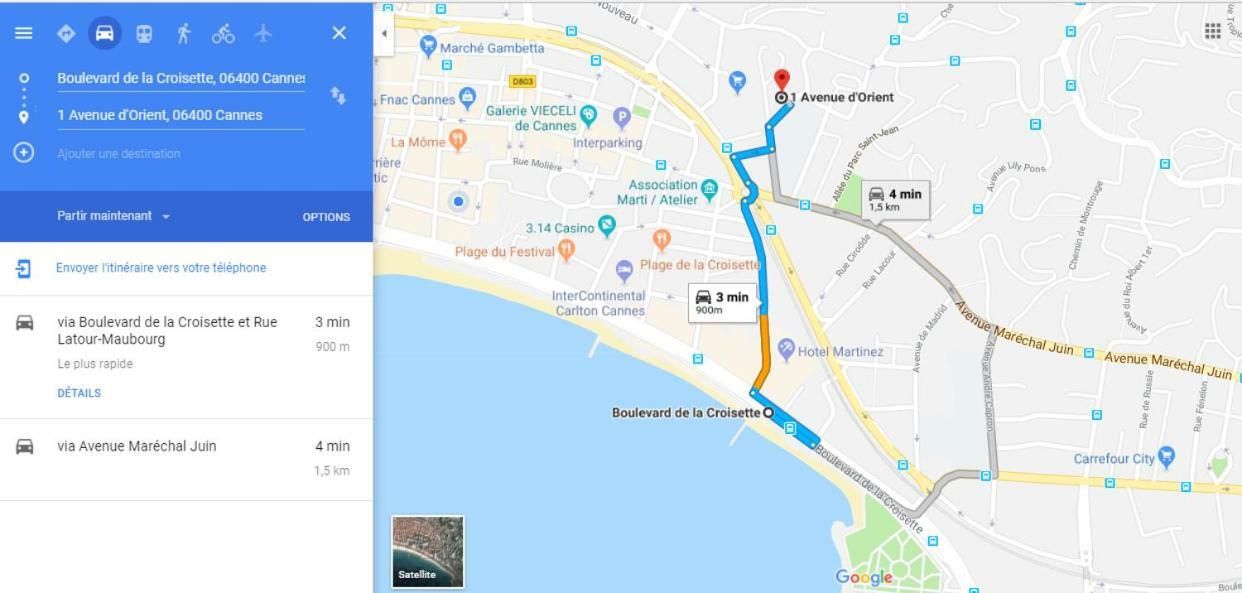 Superbe 3p 2chambres, 2terrasses Centre-ville, 4 Min A Pied De La Croisette Sas-meredith Loc Appartement Cannes